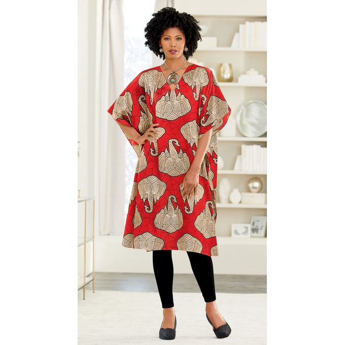 Tuma Short Caftan, , large