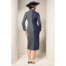 Julea Menswear Jacket-Style Sheath Dress with Double-Breasted Look, , large
