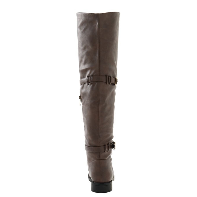 Fold-Over Riding Boots for Women with Over-the-Knee or Cuffed Styling Options and 1.25” Heel, , large