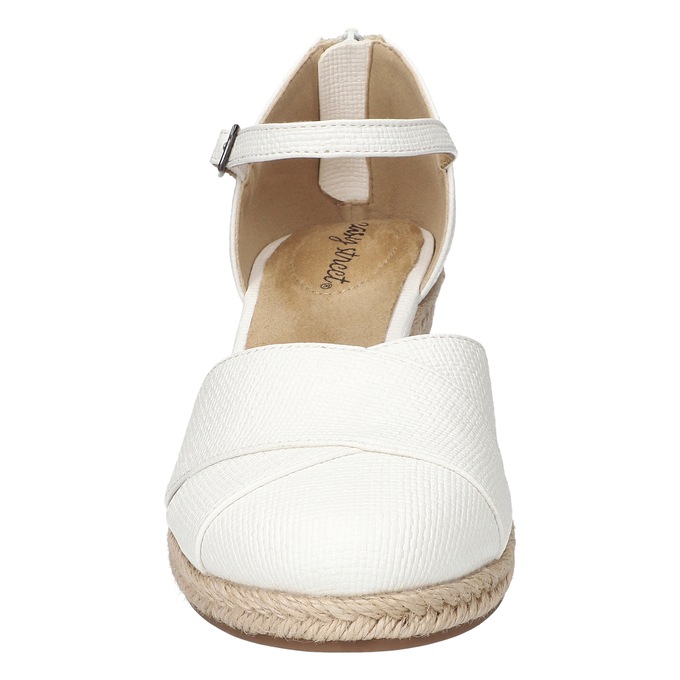 Easy Street Coast Espadrille with 2" Wedge Heel, White, large