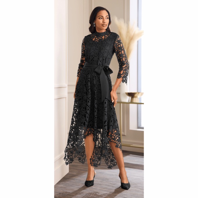 Luana Lace Dress, , large