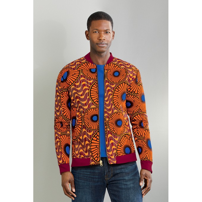 Reversible Afrocentric Jacket, , large