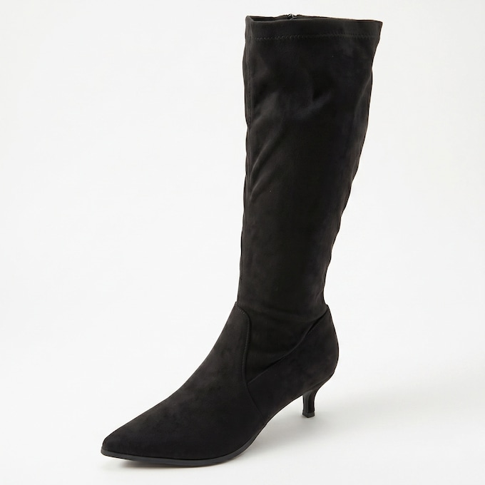 Amanda D'laurie Tall Faux-Suede Stretch Boot for Women, , large