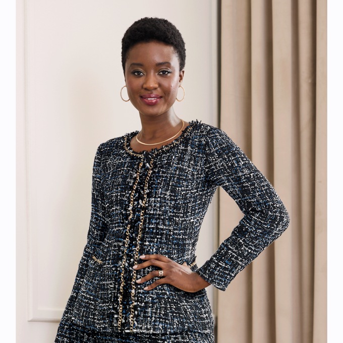 Collette Bouclé Jacket, , large