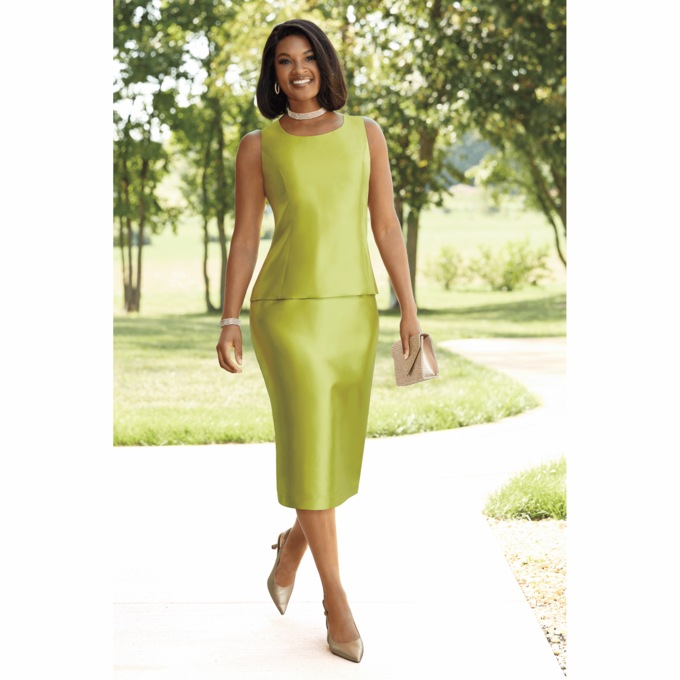 Mina 3-pc. Skirt Suit, , large