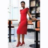 Keetra Knit A-Line Dress, , large