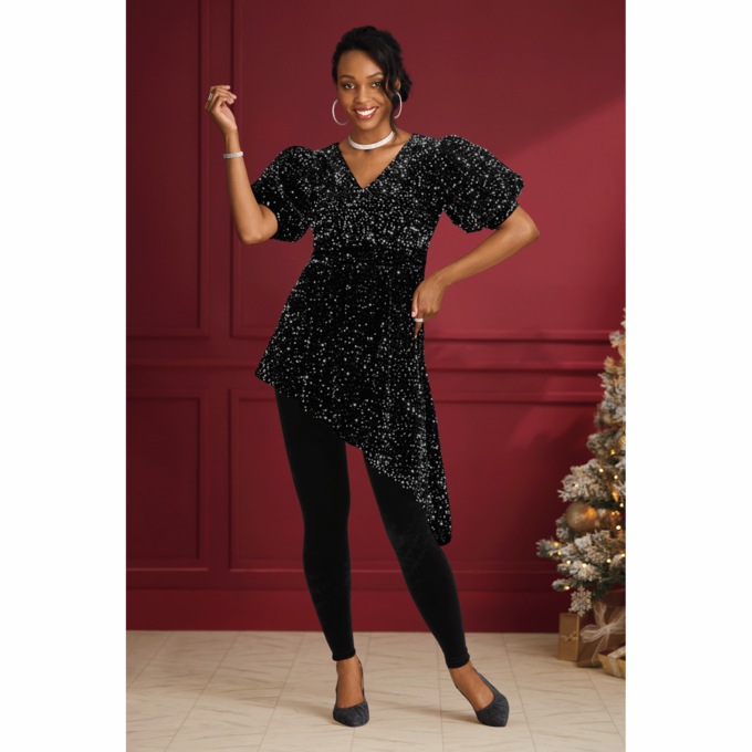Diana Sequin Top, , large