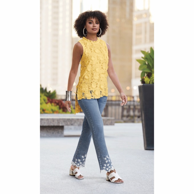 Ayanna High-Low Tunic, , large
