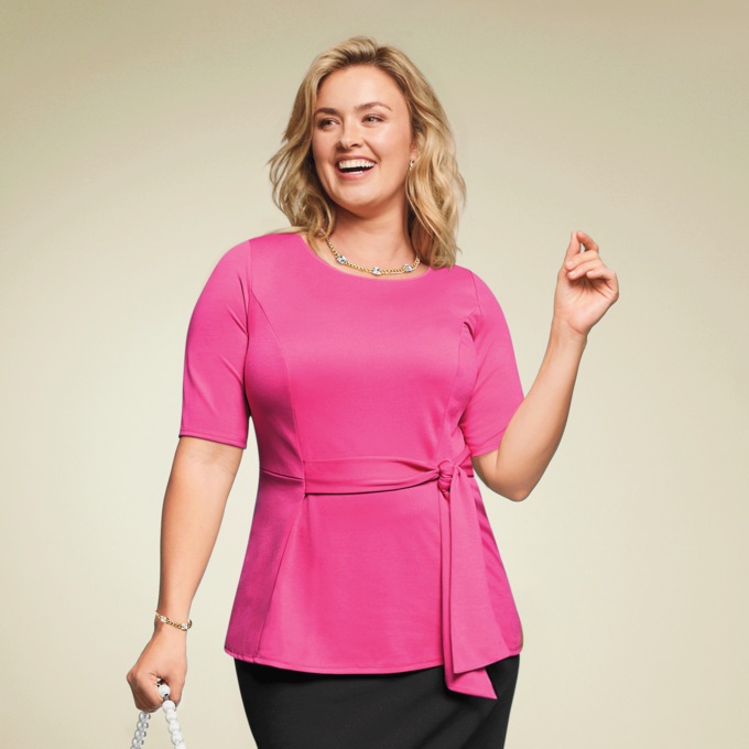 Soft Sophisticate Top, , large