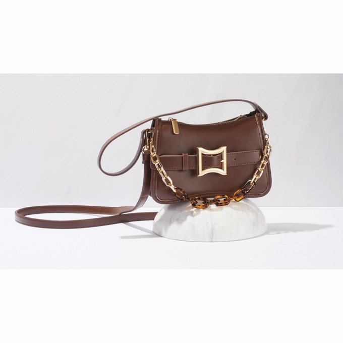 Imani Buckle Bag, , large