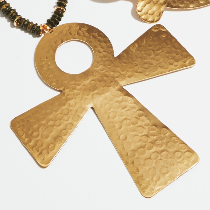 Symbols Two-Tone Necklace, , large