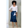 Ingrid Textured Peplum Dress, , large