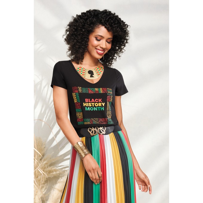 Women's Celebration Tee, , large