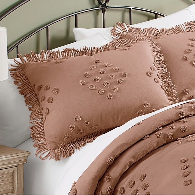 Harper Chenille Sham, , large