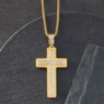 Majesty Men's Modern Cross Pendant, , large