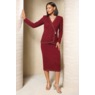 Alice Skirt Suit, Cranberry, large