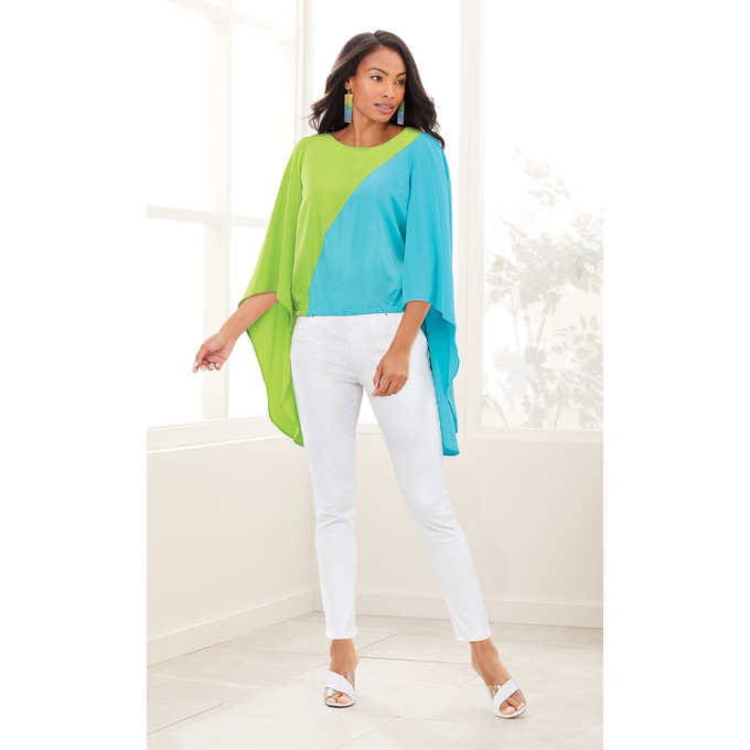 Cari Colorblock Top, , large