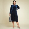 Parisa Velvet Sheath Dress, , large