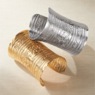 Extra-Wide Embossed Cuff, , large