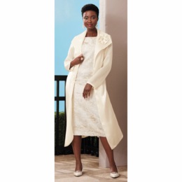 Omaye Organza Jacket Dress, , large