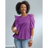 Kara Ruffle Blouse, , large