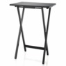 Louis 5-Piece Tray Table Set, Black, large
