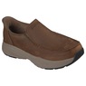 Skechers Men's Hands Free Slip-ins Norman Moc Toe Shoe, Dark Brown, large