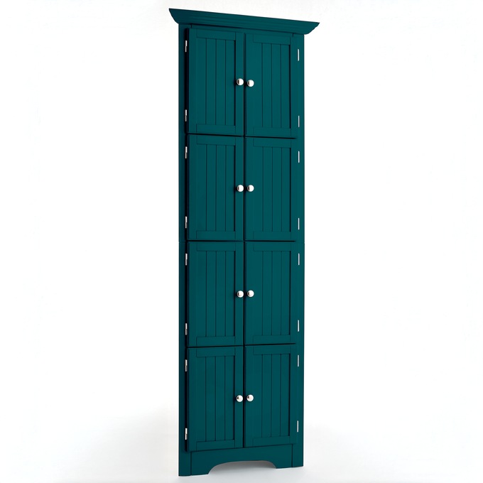 Westwick Tall Corner Storage Cabinet with 8 Doors, , large