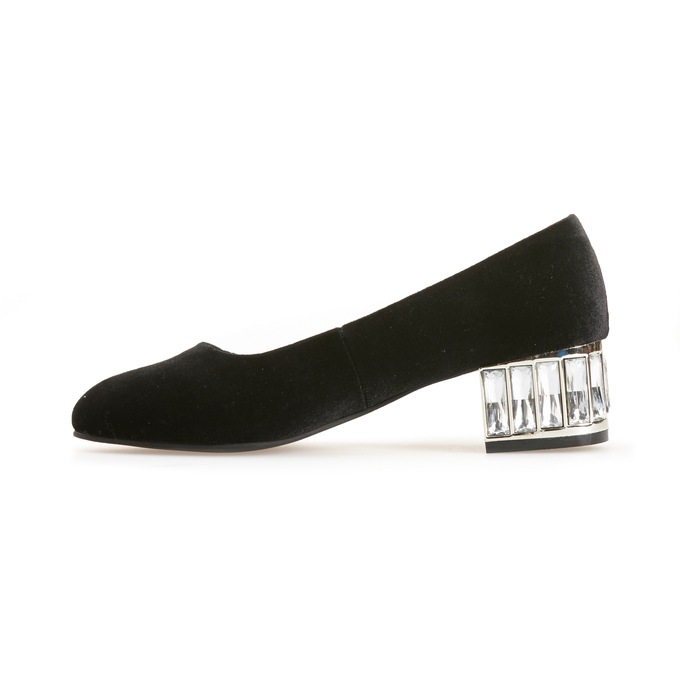 Rinnie Rhinestone Heel Shoe, , large