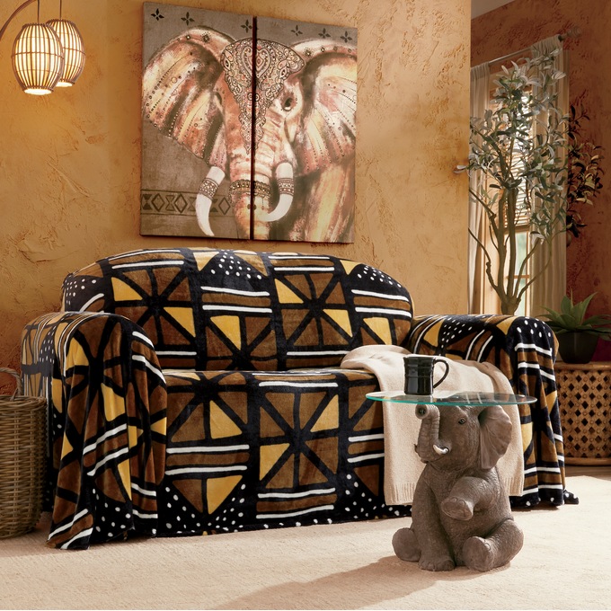 Large sofa cover throw discount