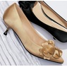 Amanda D'laurie Ruffle Kitten Heel, , large