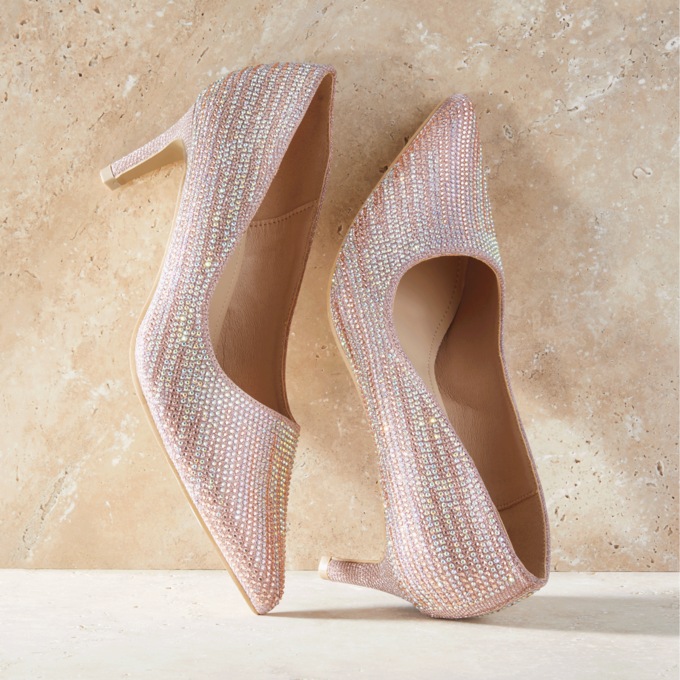 Classique Glitter Pump, , large
