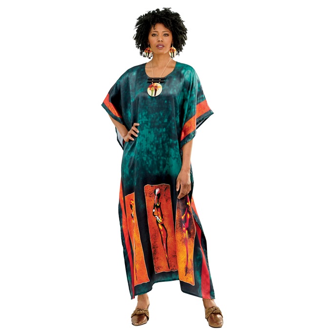 Jayde Long Caftan, , large
