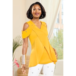 Denaya Cold-Shoulder Tunic, , large