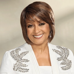 Dorinda Clark-Cole Ashley Human Hair Blend Wig, , large