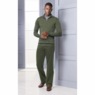 1/4-Zip Sweater and Pant Set, , large