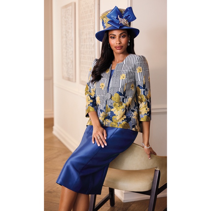 Delphine Jacket Dress and Hat, , large