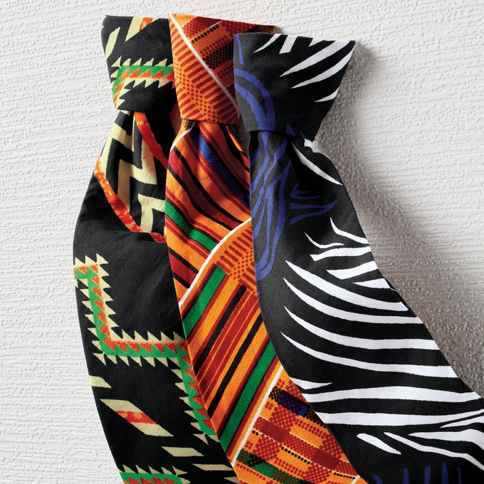 3-Pack Afrocentric Ties, , large