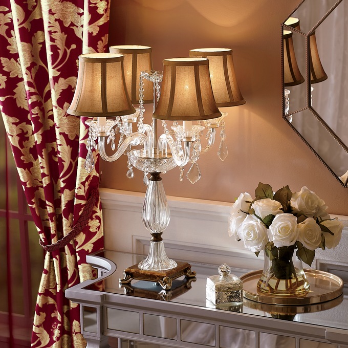 Chandelier Table Lamp, , large
