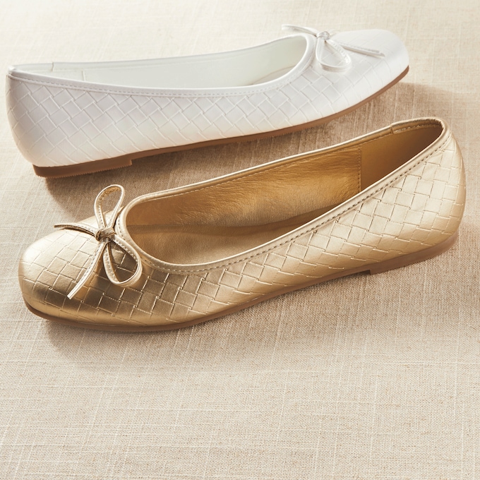 Woven Ballet Flat, , large