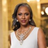 Modern Mixed Chain Bib Necklace & Earrings Set, , large