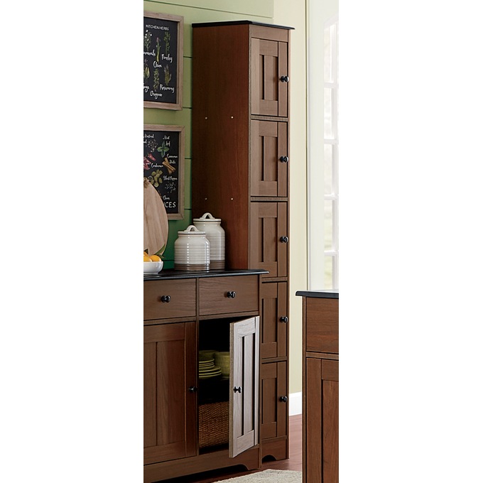 Katie 5-Door Tall Cabinet, , large