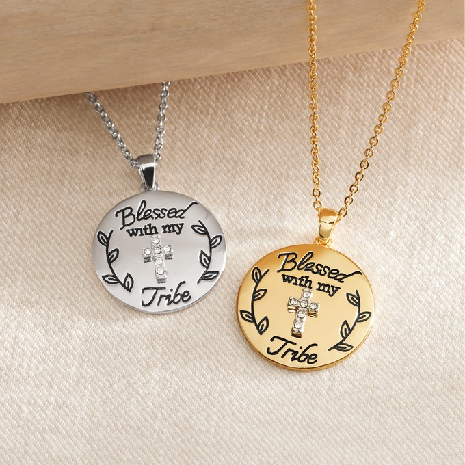 Crystal Blessed Tribe Pendant, , large