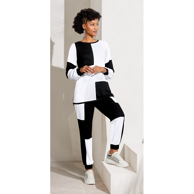 Calista Colorblock Jogger, , large