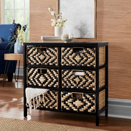 Nala 6-Basket Storage Cabinet, , large