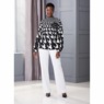Jackie Houndstooth Pant Set, , large