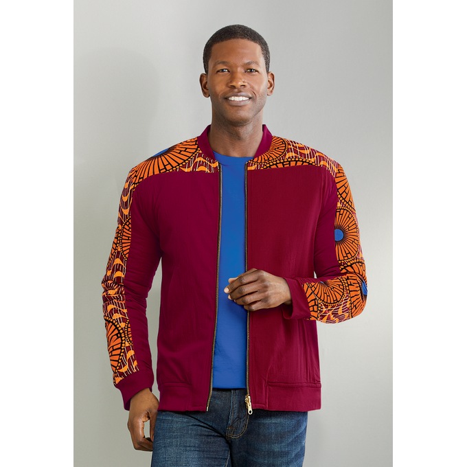 Reversible Afrocentric Jacket, , large