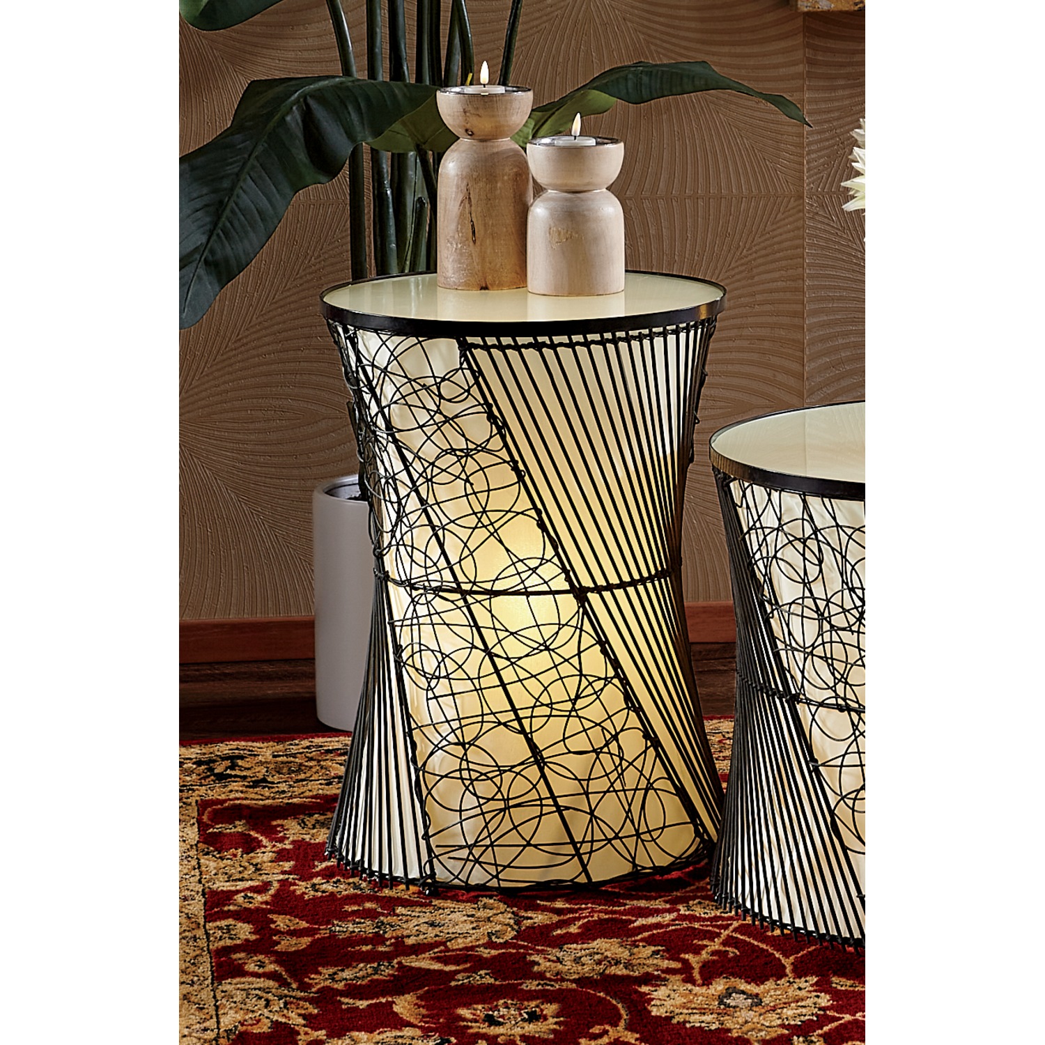 Zeke Floor Lamp, End Table and Coffee Table | ASHRO