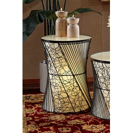 Zeke Lit End Table, , large
