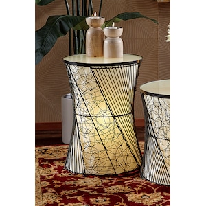 Zeke Lit End Table, , large